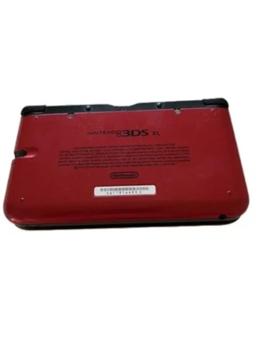Nintendo 3DS XL Handheld Gaming Console Flame Red SPR-001 Dual Screen System